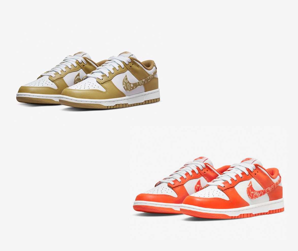 Nike,Dunk Low,Barley Paisley,D 颜值堪比联名!腰果花 Dunk Low 官图曝光! Nike,Dunk Low,Barley Paisley,D 颜值堪比联名!腰果花 Dunk Low 官图曝光!