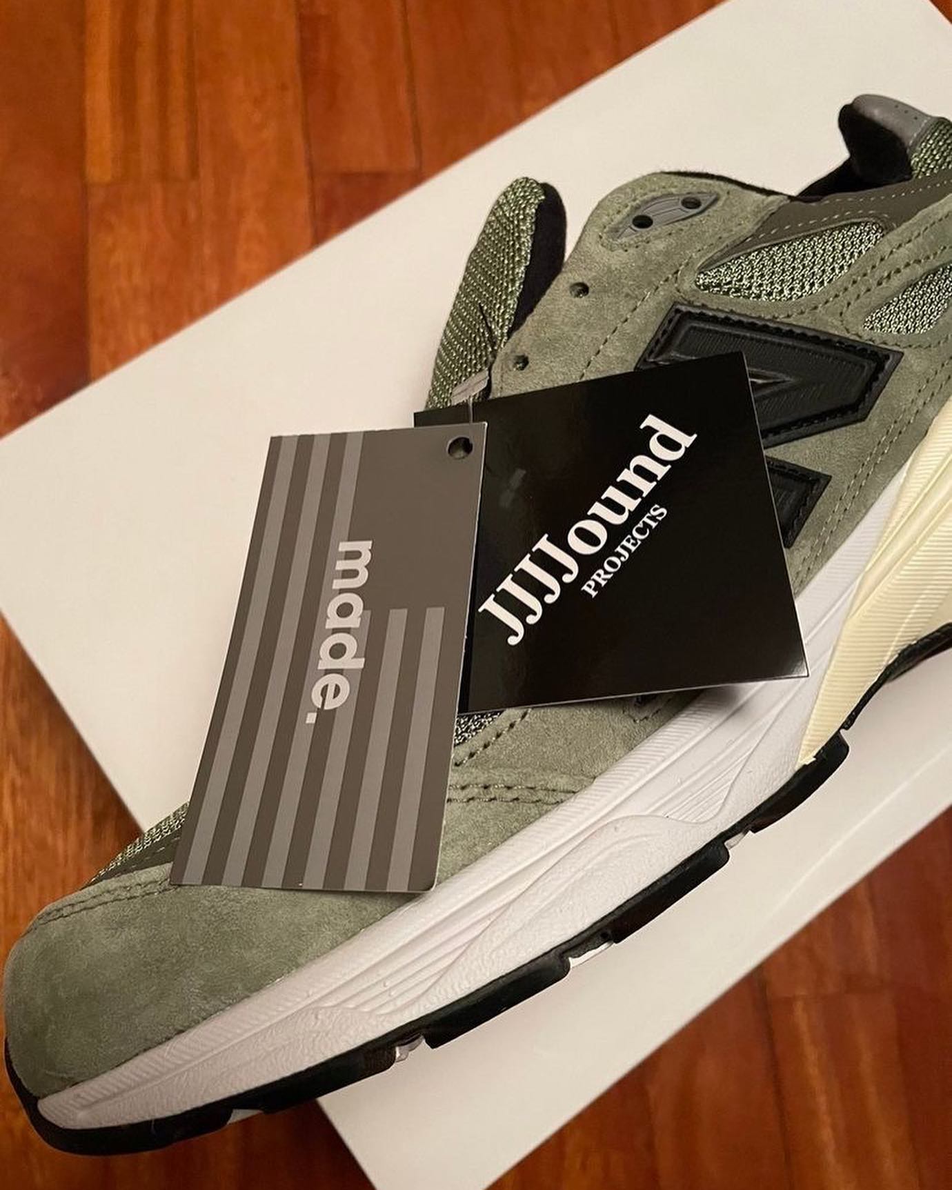 JJJJound,New Balance 初代市价近万元!NB x JJJJound 实物曝光! JJJJound,New Balance 初代市价近万元!NB x JJJJound 实物曝光!