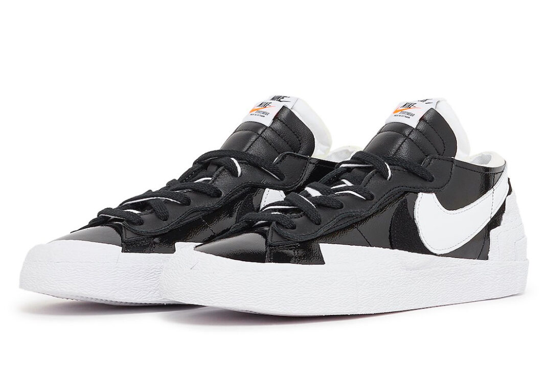 Sacai,Nike,Blazer Low,Black Pa 「漆皮」sacai x Nike 首次曝光!新配色你打几分? Sacai,Nike,Blazer Low,Black Pa 「漆皮」sacai x Nike 首次曝光!新配色你打几分?