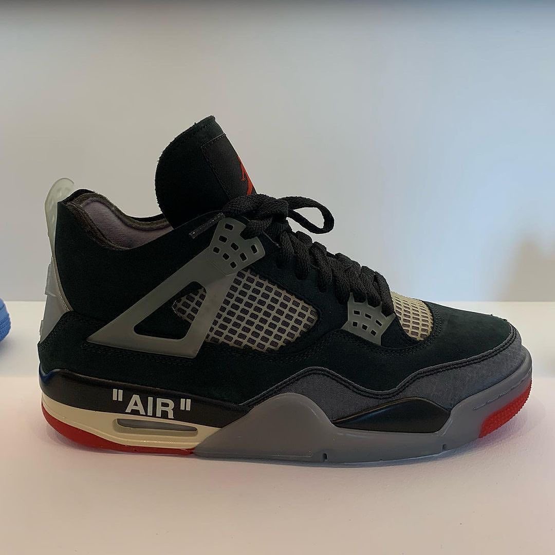 Bred,Air Jordan 4,OFF-WHITE 黑红 OFF_WHITE x AJ4 取消发售?!下一款联名是 ... Bred,Air Jordan 4,OFF-WHITE 黑红 OFF_WHITE x AJ4 取消发售?!下一款联名是 ...