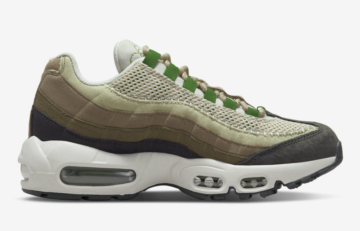 Nike,Air Max 95,DV3450-300 大地色系加绿色花朵图案!全新「地球日」Air Max 95 官图曝光! Nike,Air Max 95,DV3450-300 大地色系加绿色花朵图案!全新「地球日」Air Max 95 官图曝光!