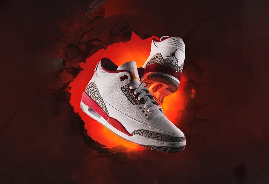 Air Jordan 3,AJ3,Cardinal Red, 市价不便宜!国区 SNKRS「白红 2.0」AJ3 你抢到了么? Air Jordan 3,AJ3,Cardinal Red, 市价不便宜!国区 SNKRS「白红 2.0」AJ3 你抢到了么?