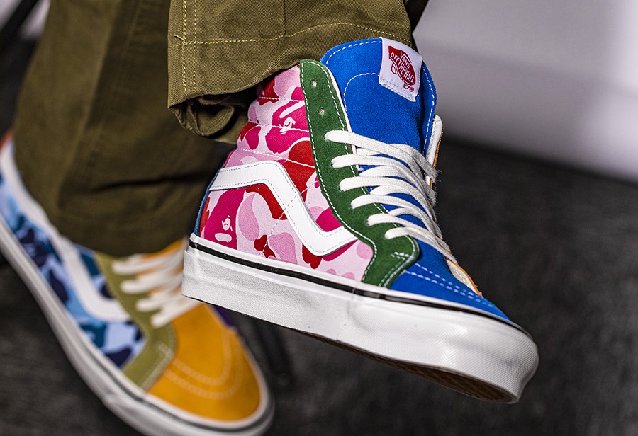 Vans,BAPE® 本周最大赢家!BAPE® x Vans 开箱!这才配叫诚意联名! Vans,BAPE® 本周最大赢家!BAPE® x Vans 开箱!这才配叫诚意联名!
