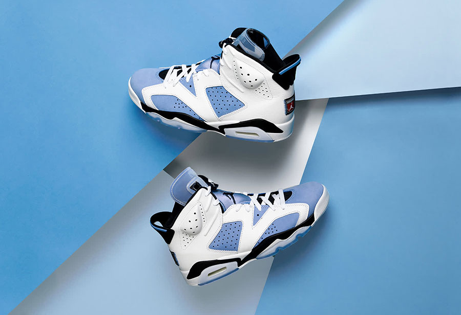 Air Jordan 6,UNC,CT8529-410 北卡蓝 AJ6 正式上架 SNKRS!还是「全家桶」规格! Air Jordan 6,UNC,CT8529-410 北卡蓝 AJ6 正式上架 SNKRS!还是「全家桶」规格!