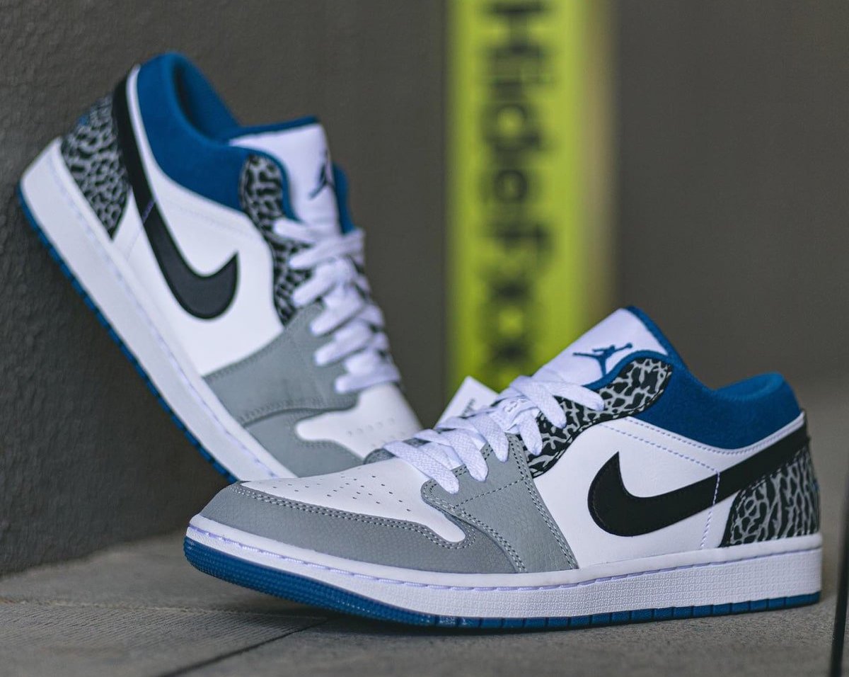 AJ1,Air Jordan 1 Low,True Blue 灵感源于经典真蓝 AJ3!全新 AJ1 Low 实物美图曝光! AJ1,Air Jordan 1 Low,True Blue 灵感源于经典真蓝 AJ3!全新 AJ1 Low 实物美图曝光!