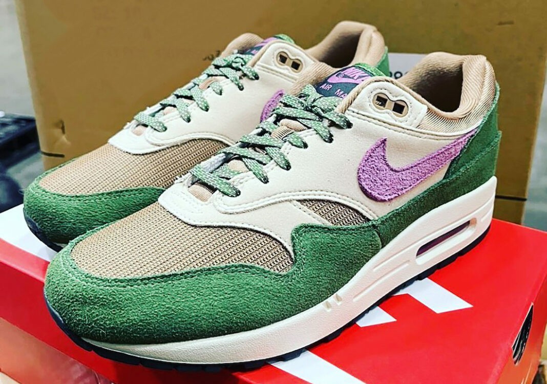 Nike,Air Max 1,Treeline,DR9773 复古气息十足!全新配色 Air Max 1 实物曝光! Nike,Air Max 1,Treeline,DR9773 复古气息十足!全新配色 Air Max 1 实物曝光!
