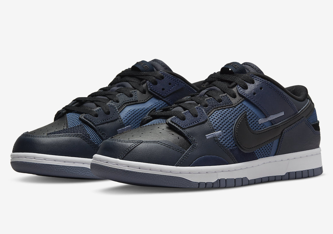 Nike,Dunk Scrap,DH7450-400,Nav 层次丰富用料超足!全新海军蓝 Dunk 官图曝出! Nike,Dunk Scrap,DH7450-400,Nav 层次丰富用料超足!全新海军蓝 Dunk 官图曝出!