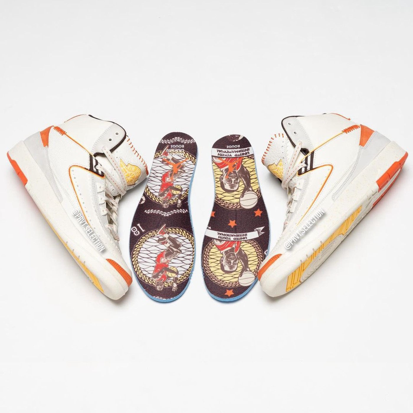 Nike,Air Jordan 2,Maison Chate 解构手法+非洲风格!全新联名 AJ2 实物上脚图曝光! Nike,Air Jordan 2,Maison Chate 解构手法+非洲风格!全新联名 AJ2 实物上脚图曝光!