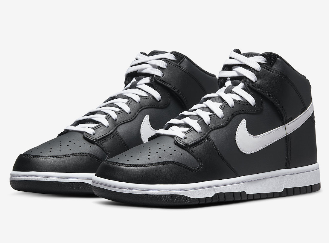 Nike,Dunk High,DJ6189-001 简约黑白无敌百搭!全新 Dunk High 官图曝光! Nike,Dunk High,DJ6189-001 简约黑白无敌百搭!全新 Dunk High 官图曝光!