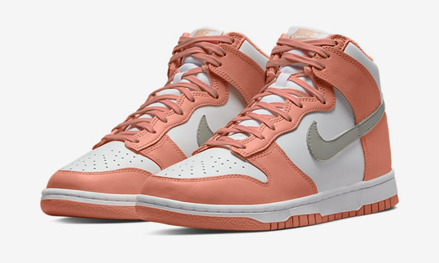 Nike,Dunk High WMNS,DD1869-600 清新水蜜桃装扮!全新配色 Dunk Hi 官图曝光! Nike,Dunk High WMNS,DD1869-600 清新水蜜桃装扮!全新配色 Dunk Hi 官图曝光!