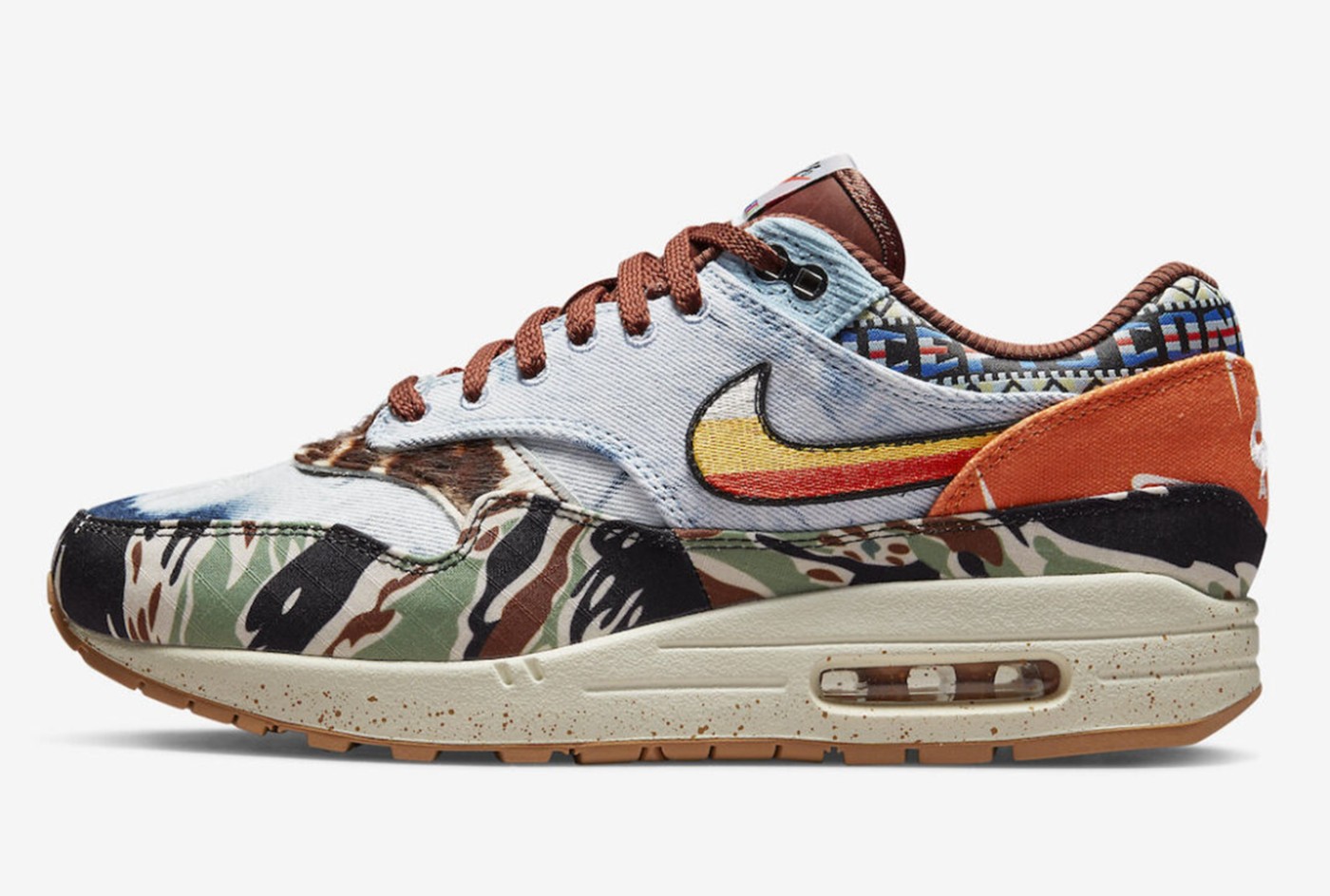 Concepts x Nike,Air Max 1,Far 帆布、丹宁、腰果花!Concepts x Nike 第三款配色官图曝光! Concepts x Nike,Air Max 1,Far 帆布、丹宁、腰果花!Concepts x Nike 第三款配色官图曝光!