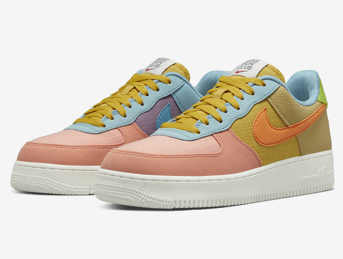Nike,Air Force 1 Low,DQ4531-70 太阳笑脸刺绣真精致!全新「糖果」AF1 官图曝光! Nike,Air Force 1 Low,DQ4531-70 太阳笑脸刺绣真精致!全新「糖果」AF1 官图曝光!
