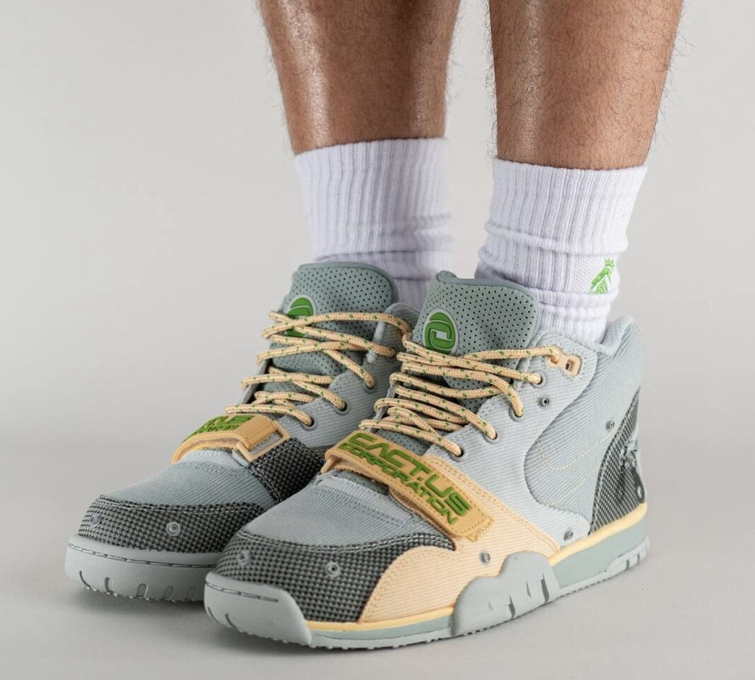 Nike,Air Trainer 1,Travis Scot TS x Air Trainer 1 上脚图曝光!今年还能发售吗? Nike,Air Trainer 1,Travis Scot TS x Air Trainer 1 上脚图曝光!今年还能发售吗?