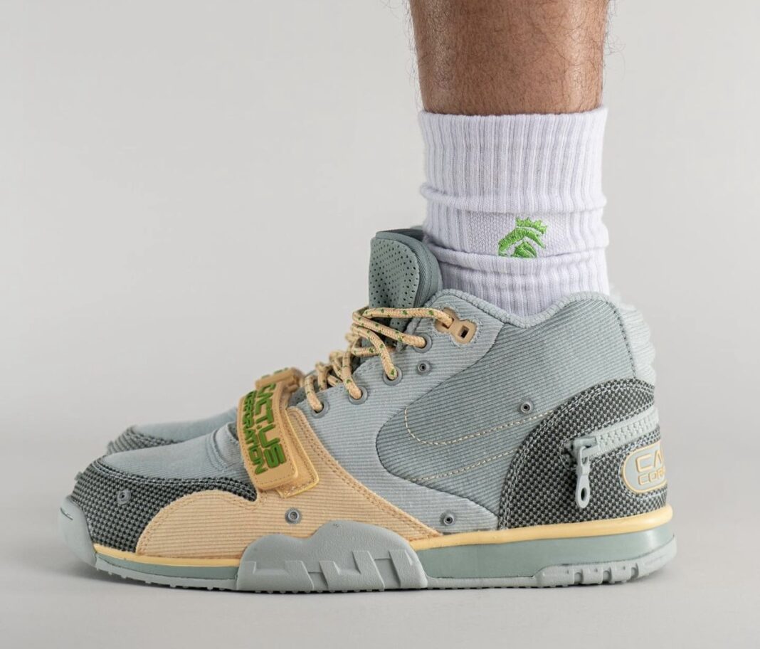 Nike,Air Trainer 1,Travis Scot TS x Air Trainer 1 上脚图曝光!今年还能发售吗? Nike,Air Trainer 1,Travis Scot TS x Air Trainer 1 上脚图曝光!今年还能发售吗?