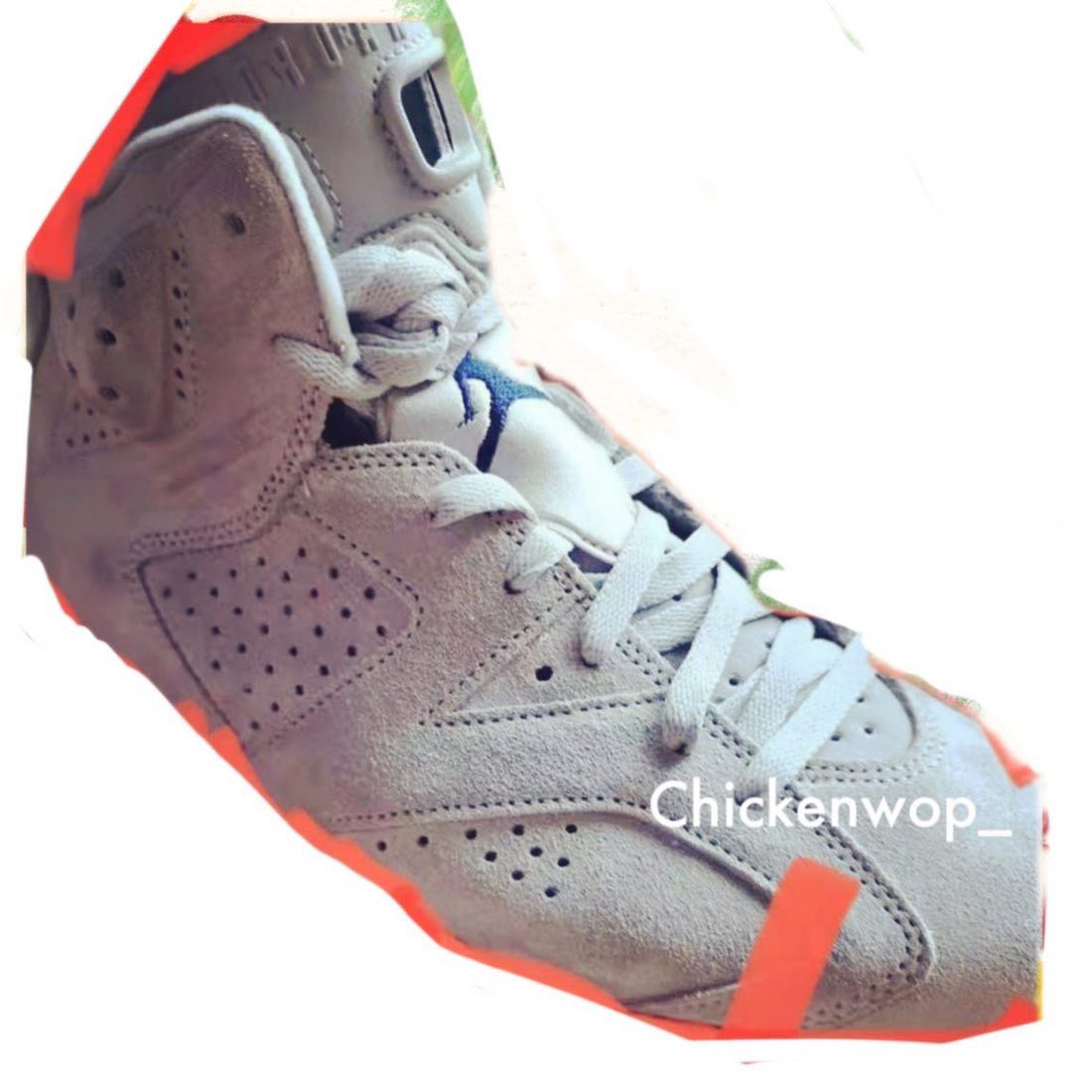 Air Jordan 6,AJ,AJ6,Georgetown 清晰实物首次曝光!灰麂皮 AJ6 发售日期有了! Air Jordan 6,AJ,AJ6,Georgetown 清晰实物首次曝光!灰麂皮 AJ6 发售日期有了!