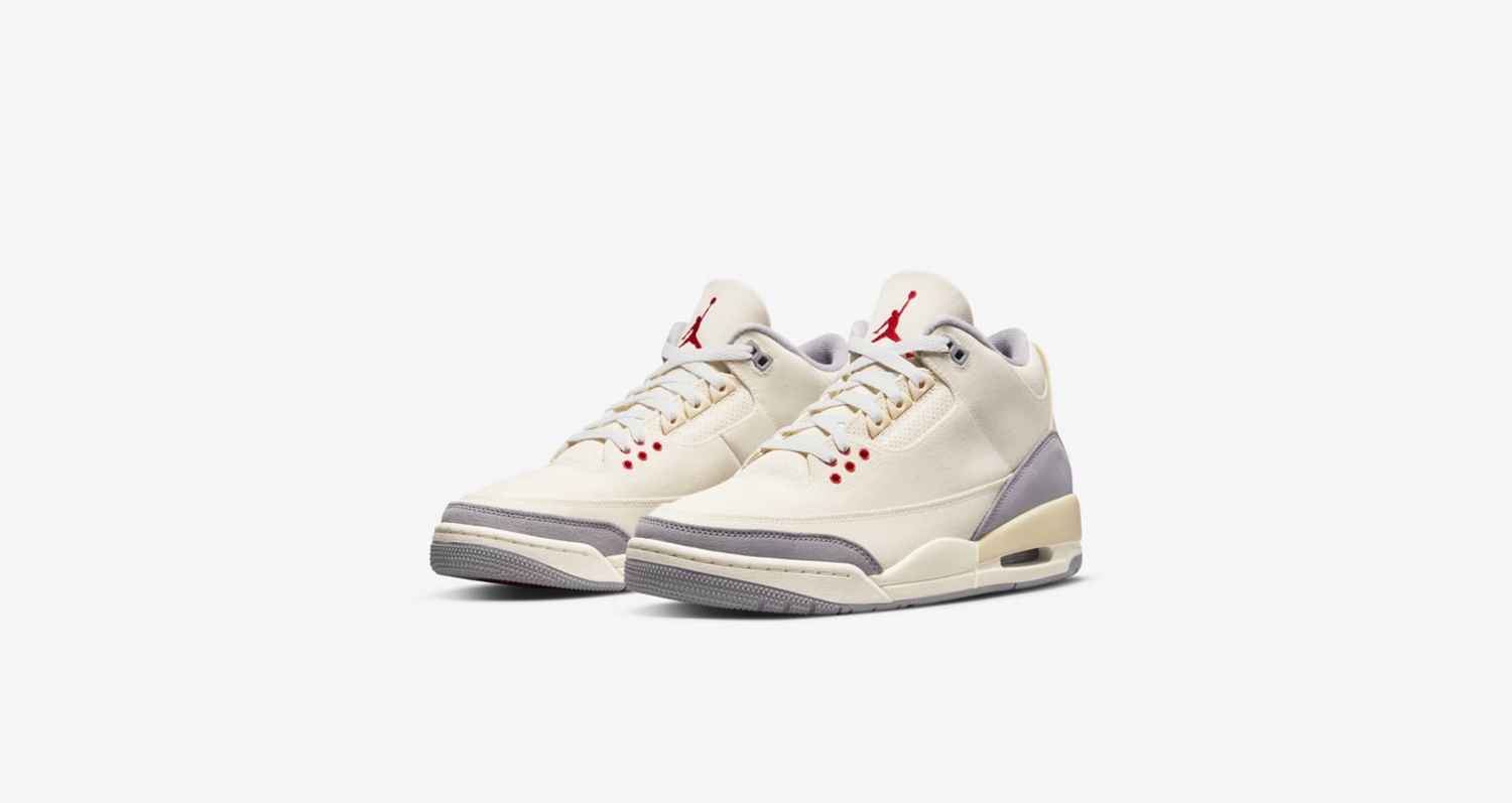 Air Jordan 3,Muslin,DH7139-100 终于要来了!AMM 最佳平替 AJ3 上架 SNKRS! Air Jordan 3,Muslin,DH7139-100 终于要来了!AMM 最佳平替 AJ3 上架 SNKRS!