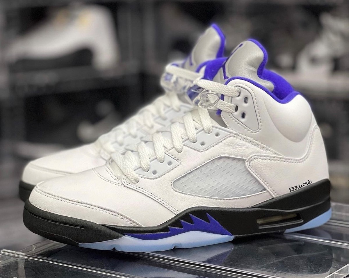 Concord,AJ5,Air Jordan 5 「康扣」AJ5 实物首次曝光,发售日期泄露 Concord,AJ5,Air Jordan 5 「康扣」AJ5 实物首次曝光,发售日期泄露