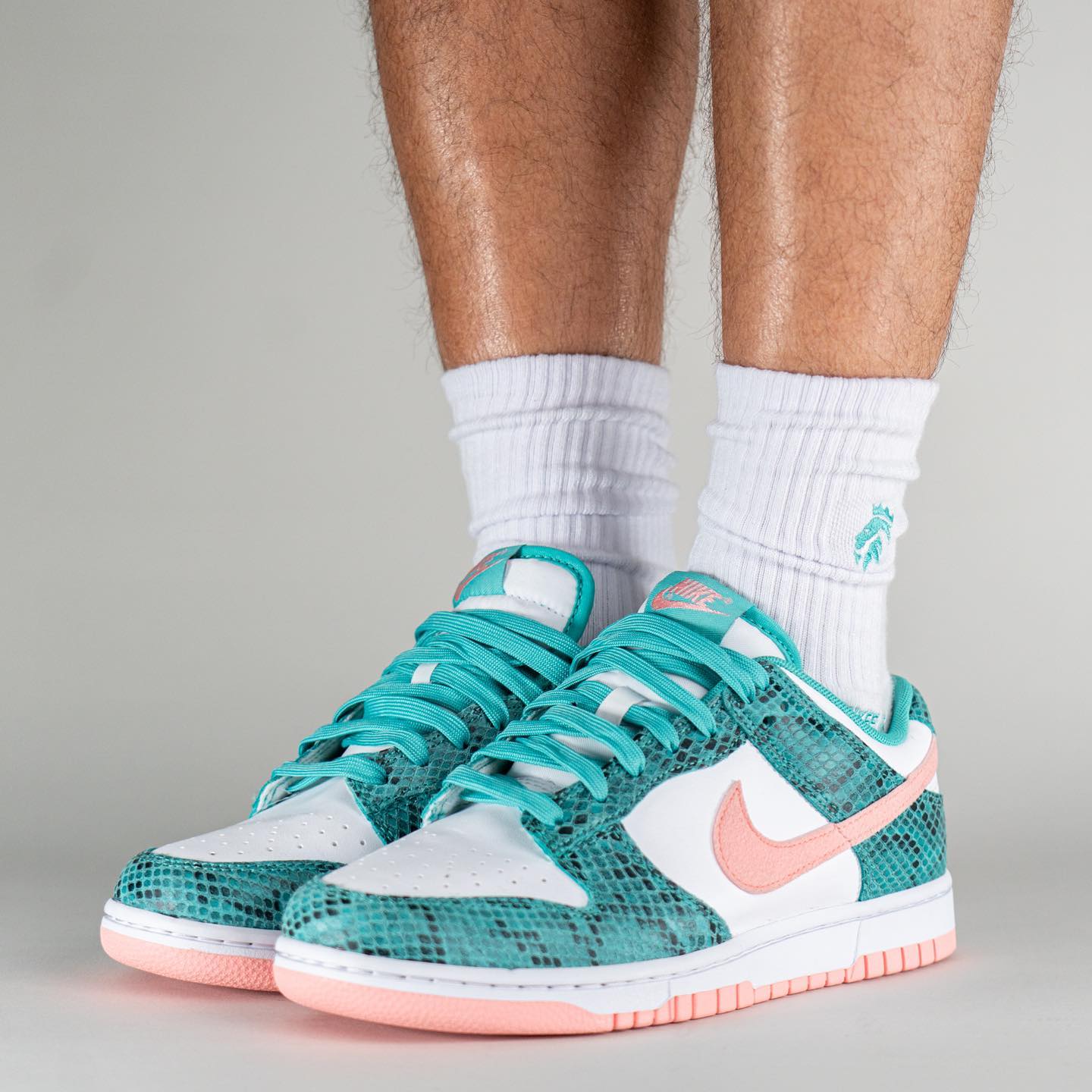 Nike,Dunk Low,Snake Skin,DR857 奢华规格堪比联名!「绿蛇纹」Dunk 上脚够骚气! Nike,Dunk Low,Snake Skin,DR857 奢华规格堪比联名!「绿蛇纹」Dunk 上脚够骚气!