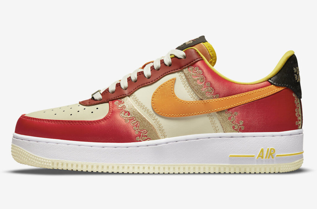 Nike,Air Force 1 Low,Little Ac 刺绣红丝绸!全新配色 AF1 质感够豪华! Nike,Air Force 1 Low,Little Ac 刺绣红丝绸!全新配色 AF1 质感够豪华!