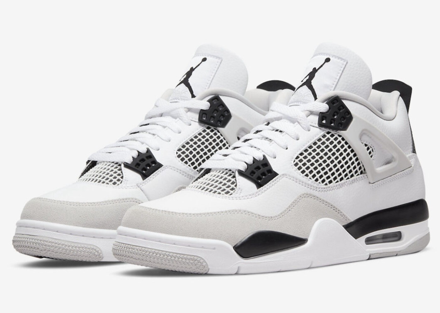 Nike,Air Jordan 4,Military Bla 「小白水泥」AJ4 官图终于来了!完整发售信息曝光! Nike,Air Jordan 4,Military Bla 「小白水泥」AJ4 官图终于来了!完整发售信息曝光!