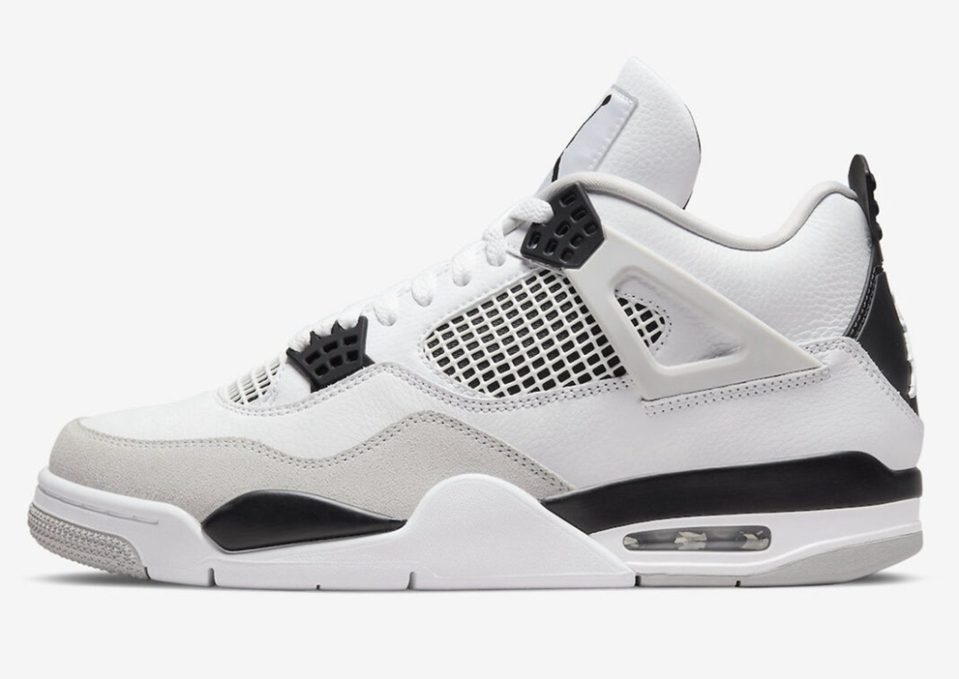 Nike,Air Jordan 4,Military Bla 「小白水泥」AJ4 官图终于来了!完整发售信息曝光! Nike,Air Jordan 4,Military Bla 「小白水泥」AJ4 官图终于来了!完整发售信息曝光!