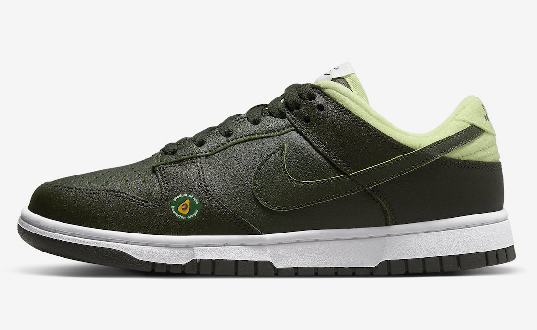 Nike,Dunk Low,Avocado,DM7606-3 隐藏细节真不少!全新「牛油果」Dunk 官图曝光! Nike,Dunk Low,Avocado,DM7606-3 隐藏细节真不少!全新「牛油果」Dunk 官图曝光!