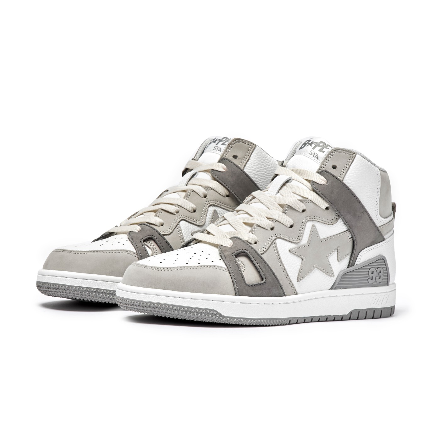 BAPE,BAPE STA 93 HI,发售 灰白大地色系百搭又好看!全新高帮 BAPE STA™ 即将发售! BAPE,BAPE STA 93 HI,发售 灰白大地色系百搭又好看!全新高帮 BAPE STA™ 即将发售!