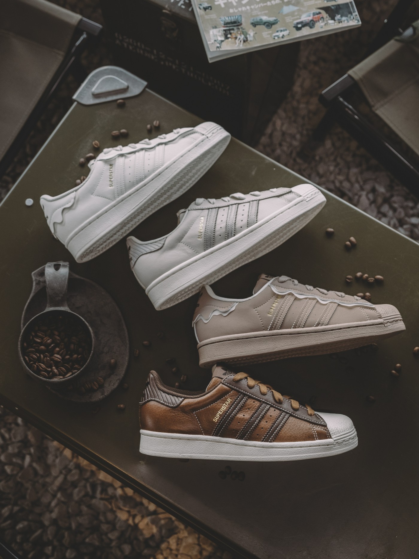 Coffee Pack,Superstar,adidas O 「咖啡贝壳头」系列正式上架!隔着屏幕都闻到香味了! Coffee Pack,Superstar,adidas O 「咖啡贝壳头」系列正式上架!隔着屏幕都闻到香味了!