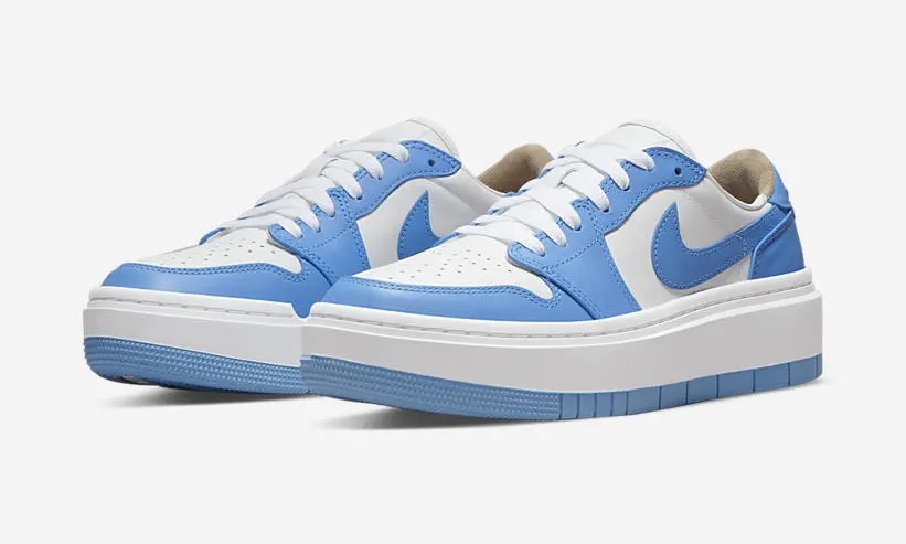 Nike,WMNS,Air Jordan Elevate L 增高 4 厘米!低帮北卡蓝 AJ1 即将发售! Nike,WMNS,Air Jordan Elevate L 增高 4 厘米!低帮北卡蓝 AJ1 即将发售!