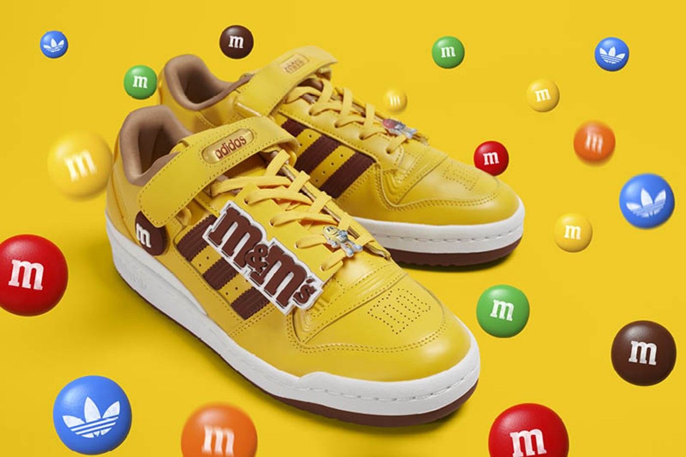M&M’s,Forum 84 Low,adidas Orig 把「巧克力豆」穿脚上!全新阿迪联名 M&M’s 鞋款即将发售! M&M’s,Forum 84 Low,adidas Orig 把「巧克力豆」穿脚上!全新阿迪联名 M&M’s 鞋款即将发售!