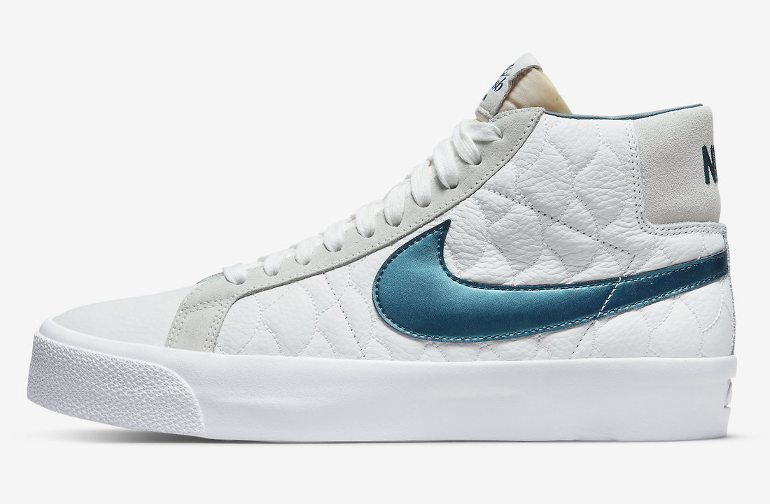 Eric Koston,Nike SB,Blazer Mid 菱格纹理太奢华了!传奇滑手联名 Blazer 官图曝光! Eric Koston,Nike SB,Blazer Mid 菱格纹理太奢华了!传奇滑手联名 Blazer 官图曝光!