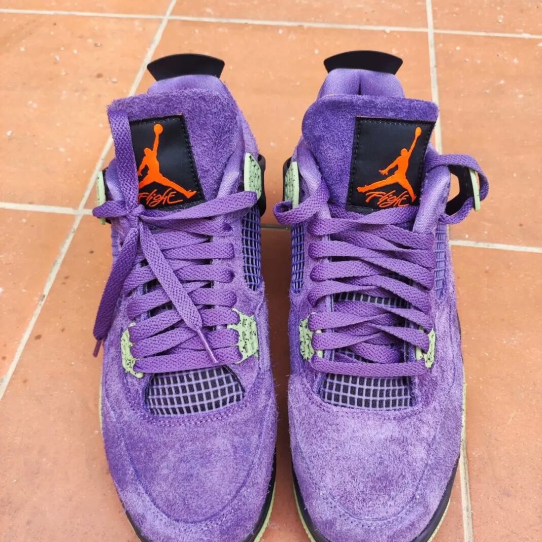 Air Jordan 4 WMNS,Canyon Purpl 「初号机」AJ4 发售信息泄露!实物质感太绝了! Air Jordan 4 WMNS,Canyon Purpl 「初号机」AJ4 发售信息泄露!实物质感太绝了!