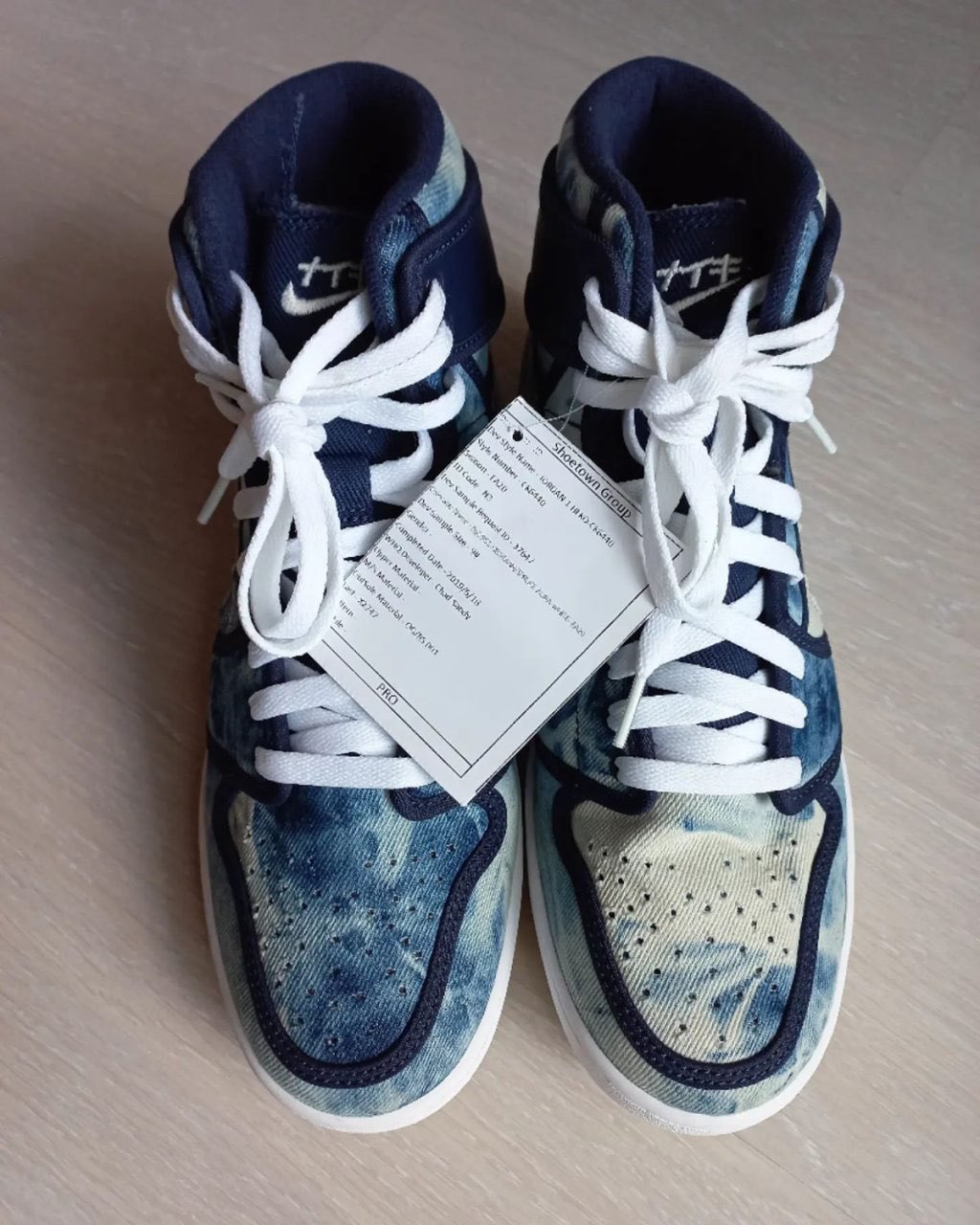 Air Jordan 1 KO,Sashiko,CK6440 规格质感不输联名!「水洗丹宁」AJ1 实物曝光! Air Jordan 1 KO,Sashiko,CK6440 规格质感不输联名!「水洗丹宁」AJ1 实物曝光!