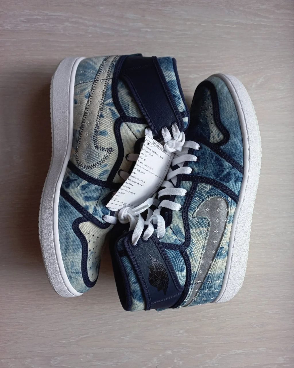 Air Jordan 1 KO,Sashiko,CK6440 规格质感不输联名!「水洗丹宁」AJ1 实物曝光! Air Jordan 1 KO,Sashiko,CK6440 规格质感不输联名!「水洗丹宁」AJ1 实物曝光!