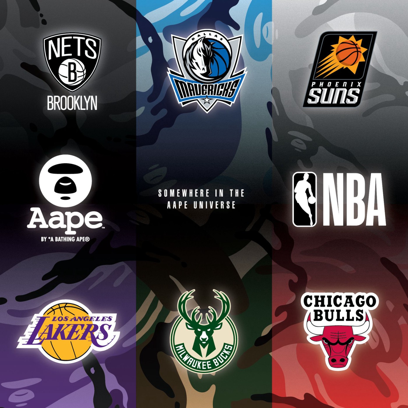 NBA,AAPE NBA 球迷狂喜!「猿人头」x NBA 联名系列正式发布! NBA,AAPE NBA 球迷狂喜!「猿人头」x NBA 联名系列正式发布!