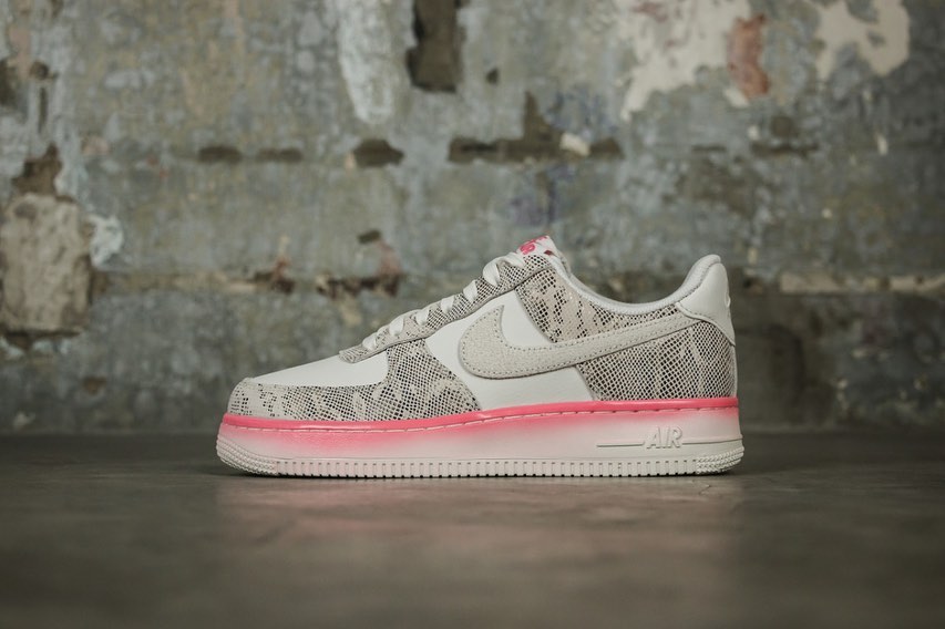 DV1031-030,蛇纹,Air Force 1 Low, 奢华「粉蛇」AF1 即将发售!鞋头设计可真怪! DV1031-030,蛇纹,Air Force 1 Low, 奢华「粉蛇」AF1 即将发售!鞋头设计可真怪!