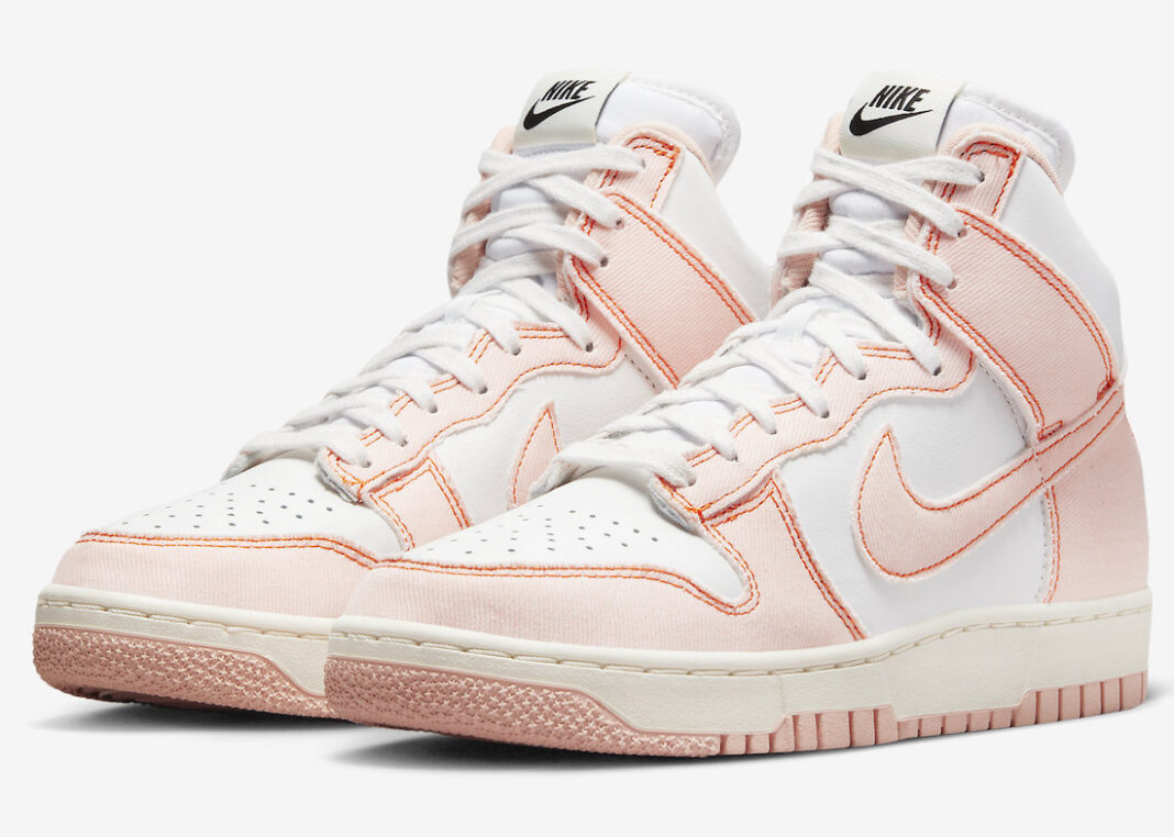 Nike,Dunk High 1985,Arctic Ora 猛男难以抗拒的配色!「粉红牛仔」Dunk 官图曝光! Nike,Dunk High 1985,Arctic Ora 猛男难以抗拒的配色!「粉红牛仔」Dunk 官图曝光!