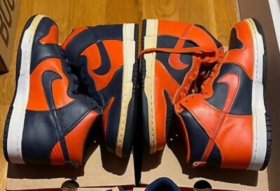 Nike,Dunk High,DD1399-800 酷似 23 年前的经典配色!「尼克斯」Dunk High 实物曝光! Nike,Dunk High,DD1399-800 酷似 23 年前的经典配色!「尼克斯」Dunk High 实物曝光!