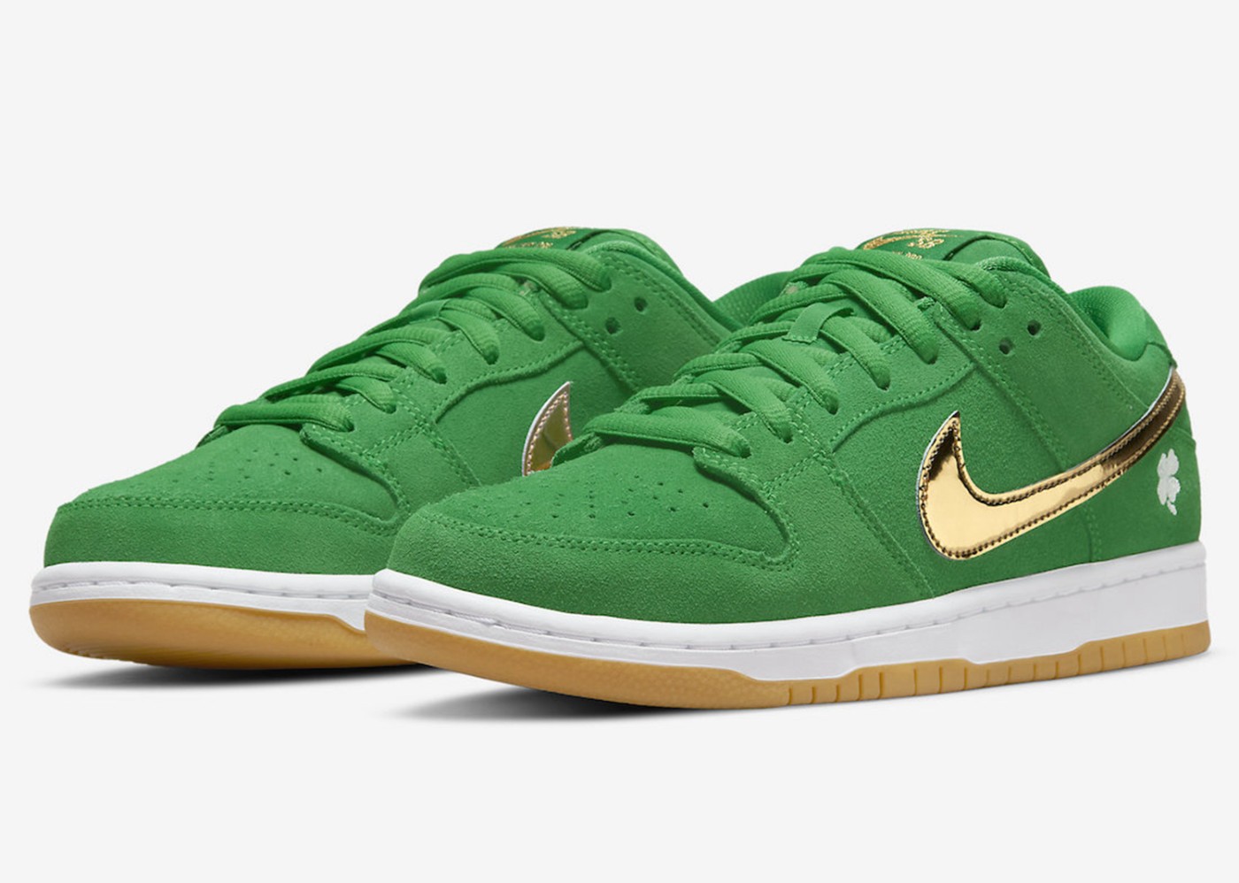 Nike,SB Dunk Low,St. Patrick’s 四叶草 + 金钩元素!圣帕特里克 Dunk SB 官图曝光! Nike,SB Dunk Low,St. Patrick’s 四叶草 + 金钩元素!圣帕特里克 Dunk SB 官图曝光!