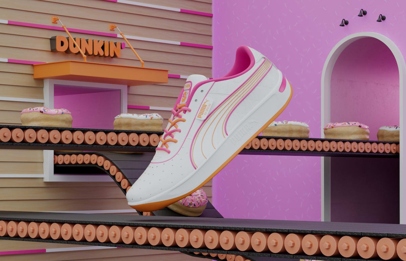 Dunkin’ Donuts,PUMA,GV Special 看着就流口水!PUMA 「甜甜圈联名」刚刚曝光! Dunkin’ Donuts,PUMA,GV Special 看着就流口水!PUMA 「甜甜圈联名」刚刚曝光!