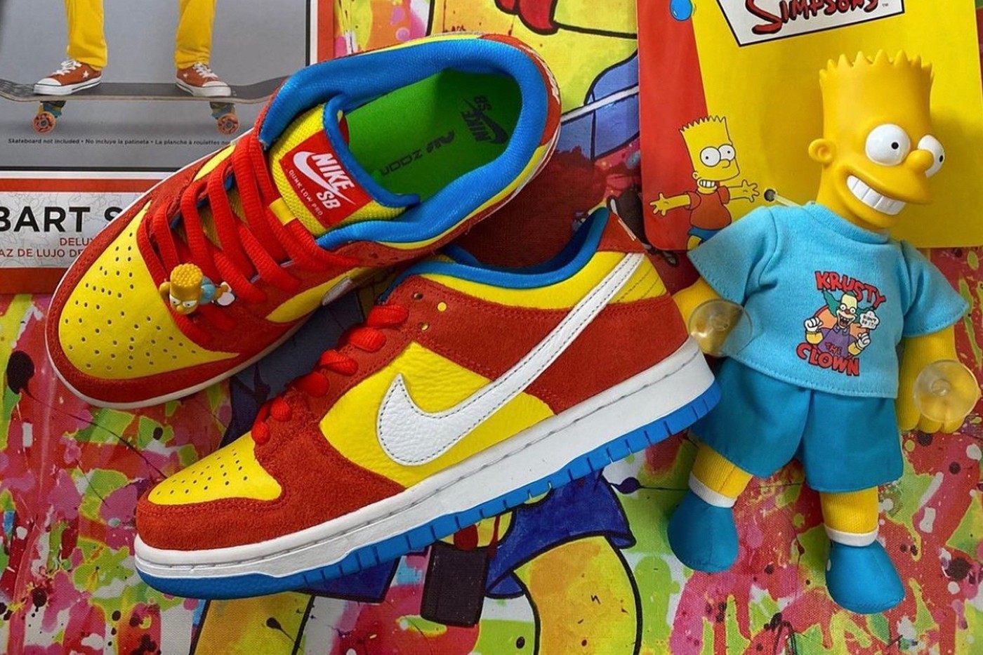 Dunk SB,Nike,发售,BQ6817-602 真是官方联名?!辛普森 Dunk SB 最新实物曝光! Dunk SB,Nike,发售,BQ6817-602 真是官方联名?!辛普森 Dunk SB 最新实物曝光!
