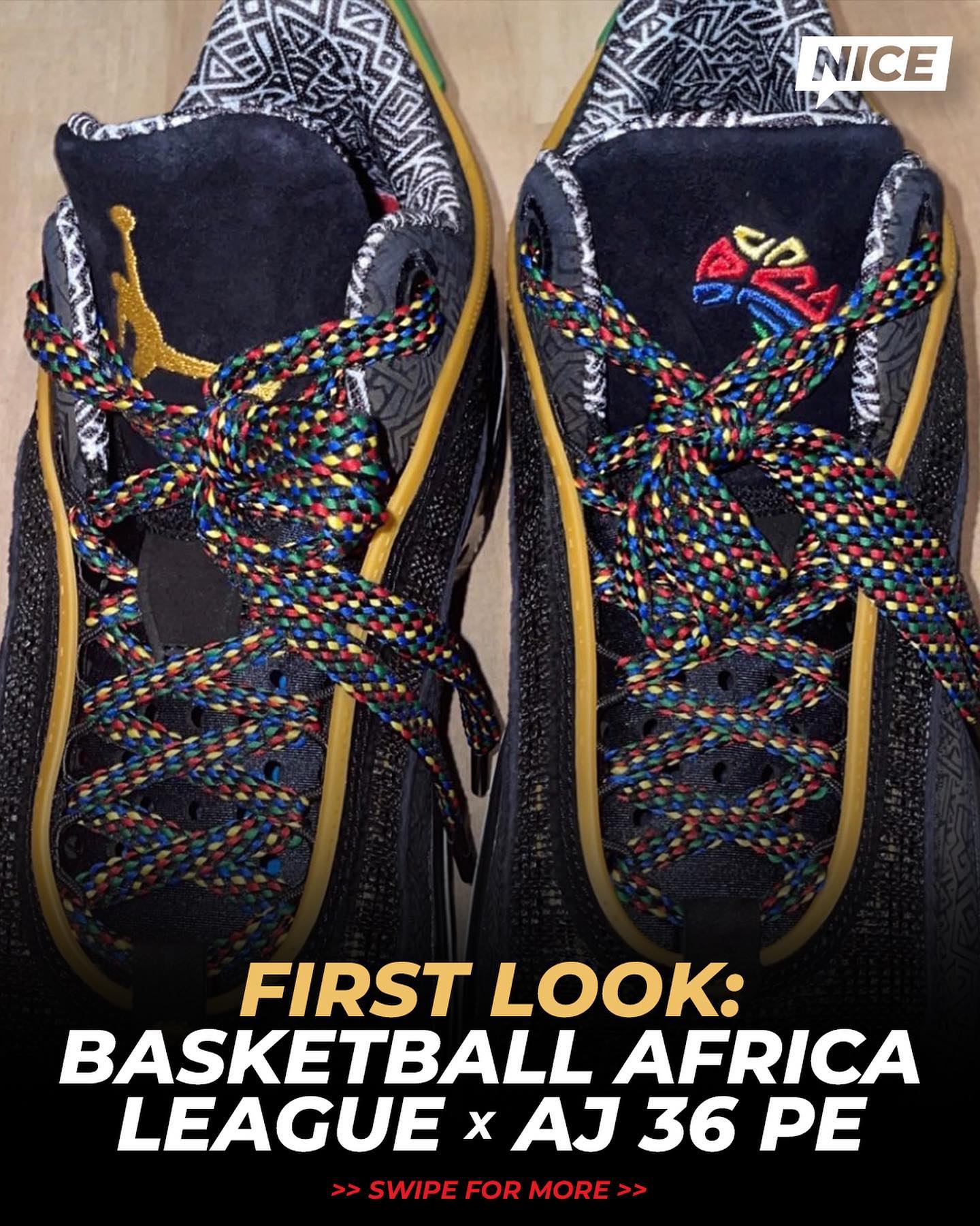 AJ36,Air Jordan 36 PE,Basketba 实物首次曝光!「非洲风情」AJ36 颜值挺高! AJ36,Air Jordan 36 PE,Basketba 实物首次曝光!「非洲风情」AJ36 颜值挺高!