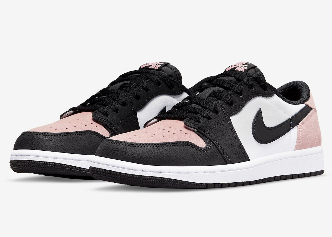 发售,CZ0790-061,Bleached Coral,A 国区 SNKRS 上架!「黑粉脚趾」AJ1 Low 即将发售! 发售,CZ0790-061,Bleached Coral,A 国区 SNKRS 上架!「黑粉脚趾」AJ1 Low 即将发售!