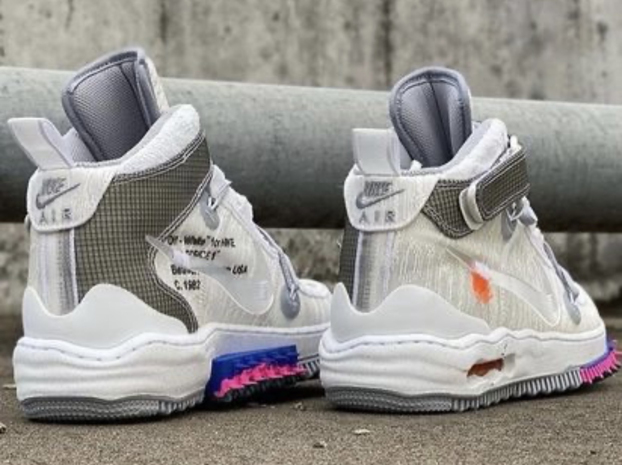 OFF-WHITE,Air Force 1 Mid,AF1, 新版本 OW x AF1 Mid 实物曝光!又有没见过的新细节! OFF-WHITE,Air Force 1 Mid,AF1, 新版本 OW x AF1 Mid 实物曝光!又有没见过的新细节!