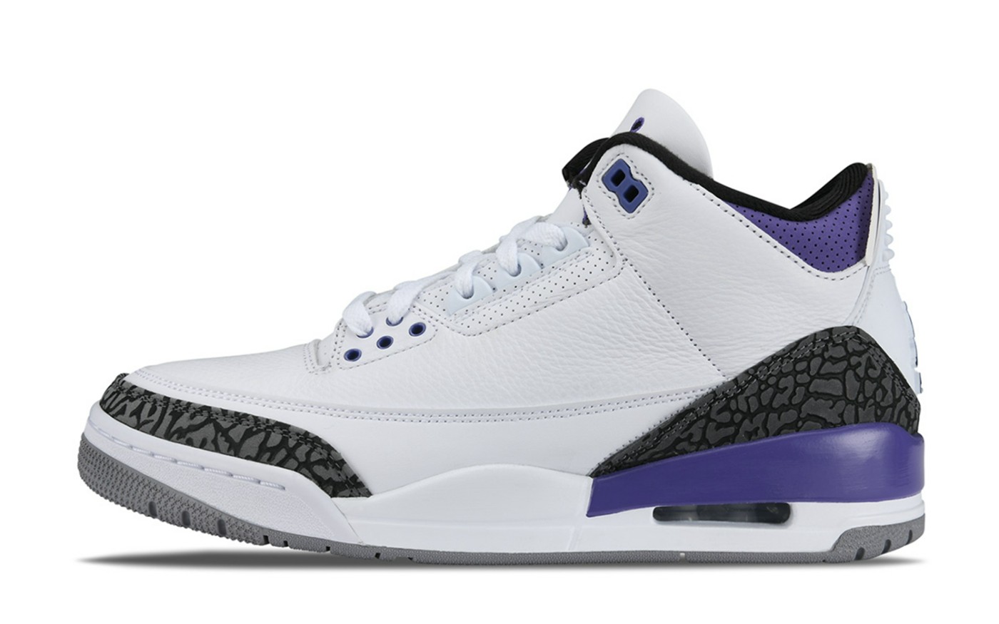 Air Jordan 3,Dark Iris,CT8532- 发售日期又有变动!「白紫」AJ3 最新实物释出! Air Jordan 3,Dark Iris,CT8532- 发售日期又有变动!「白紫」AJ3 最新实物释出!
