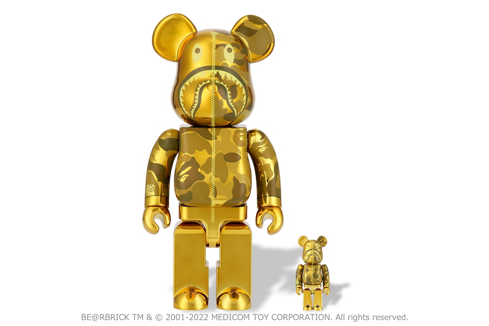 BE@RBRICK,BAPE®︎ 秒售罄的理财产品又来了!BAPE®︎「鲨鱼积木熊」联名发售信息曝光! BE@RBRICK,BAPE®︎ 秒售罄的理财产品又来了!BAPE®︎「鲨鱼积木熊」联名发售信息曝光!