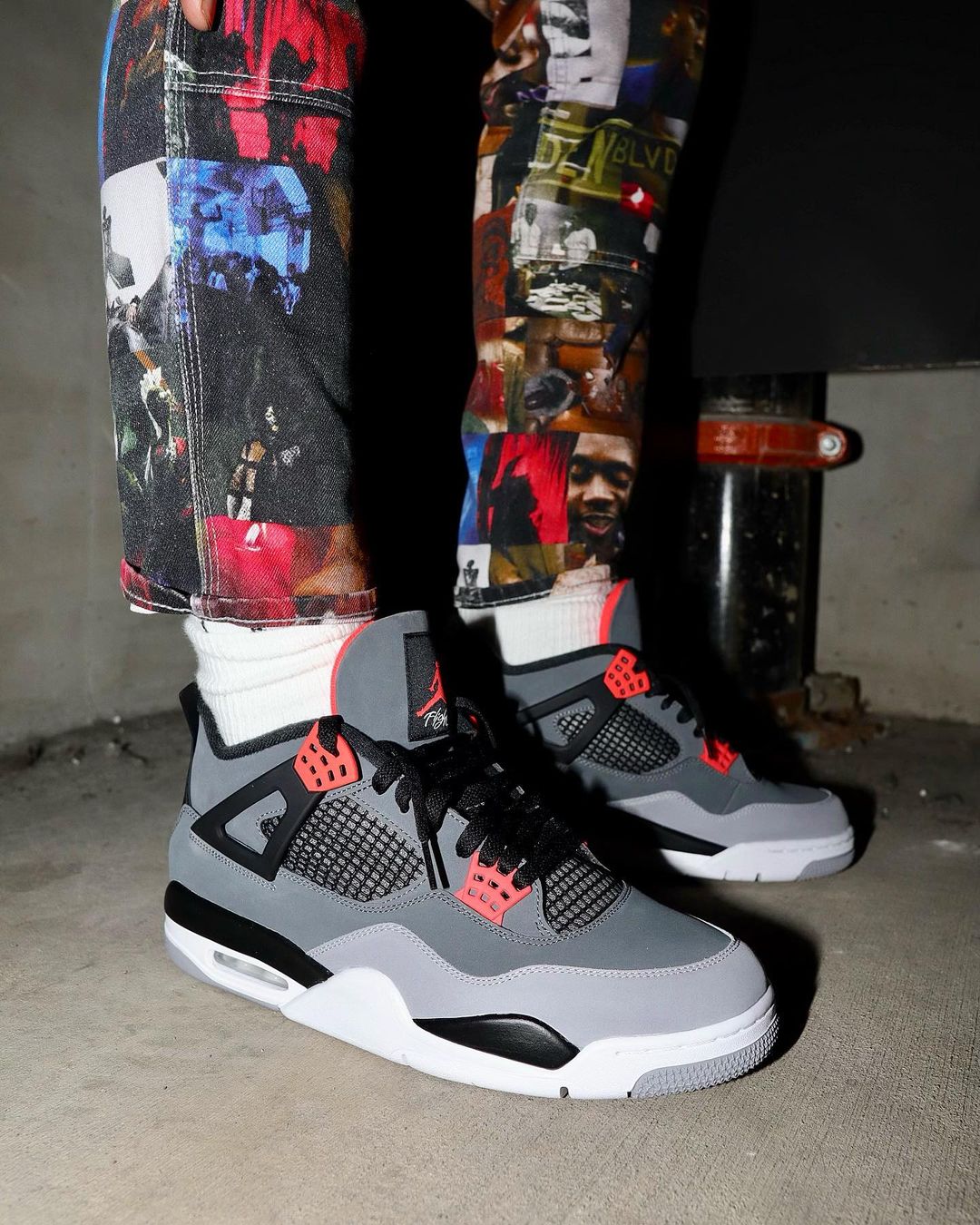 Air Jordan 4,AJ4,Infrared,DH69 「红外线」AJ4 全新上脚图曝光!发售日期终于确定! Air Jordan 4,AJ4,Infrared,DH69 「红外线」AJ4 全新上脚图曝光!发售日期终于确定!