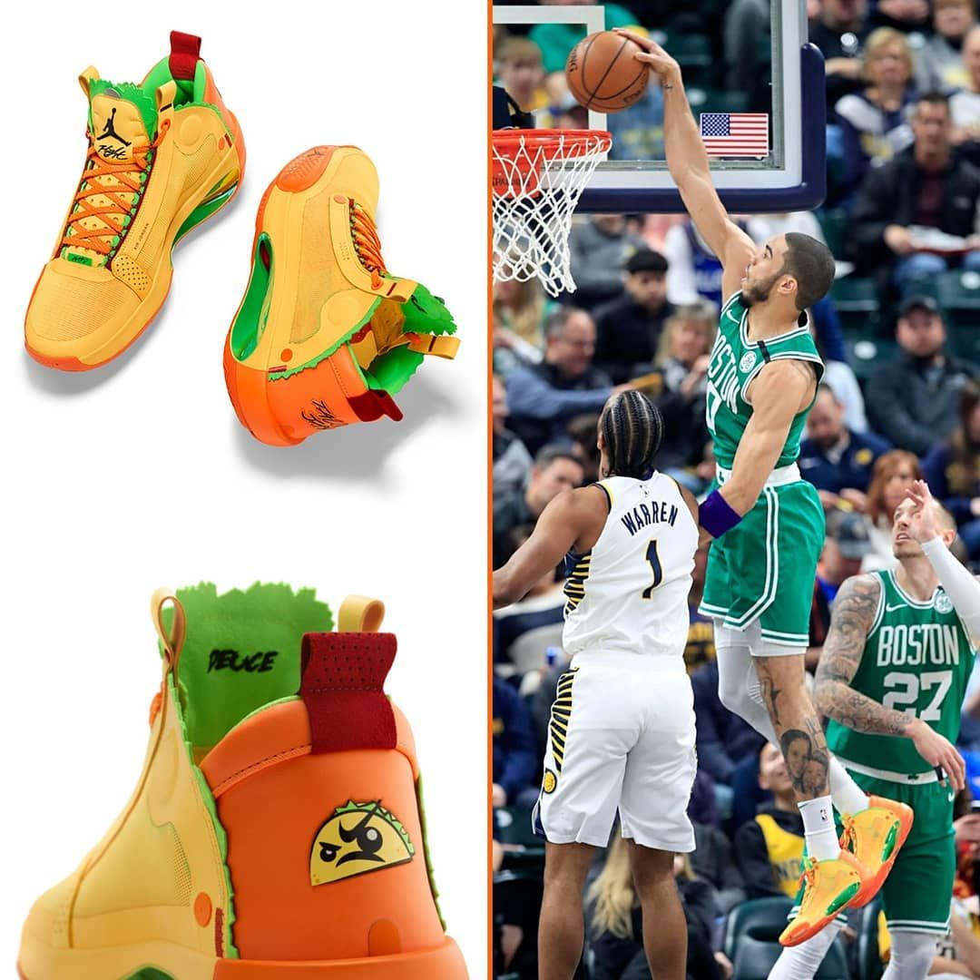 AJ36,发售,DQ6866-803,Air Jordan Taco 配色规格够特别!AJ36 塔图姆 PE 国内终于要发了! AJ36,发售,DQ6866-803,Air Jordan Taco 配色规格够特别!AJ36 塔图姆 PE 国内终于要发了!