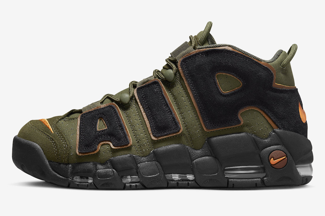Nike,Air More Uptempo,Cargo Kh 酷似 Undefeated 联名!「大 AIR」全新配色太帅了! Nike,Air More Uptempo,Cargo Kh 酷似 Undefeated 联名!「大 AIR」全新配色太帅了!