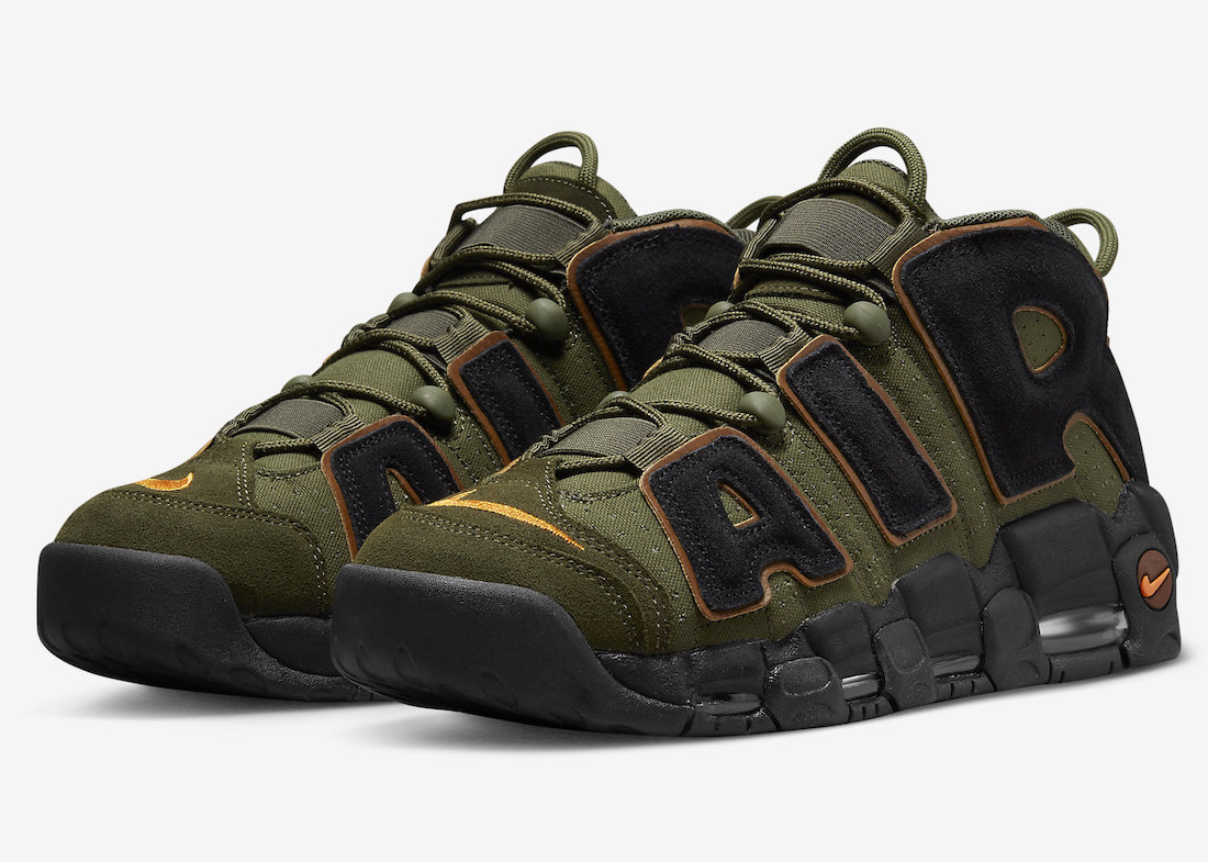 Nike,Air More Uptempo,Cargo Kh 酷似 Undefeated 联名!「大 AIR」全新配色太帅了! Nike,Air More Uptempo,Cargo Kh 酷似 Undefeated 联名!「大 AIR」全新配色太帅了!